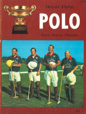 The historical cover of the book Polo by Royal Palm.